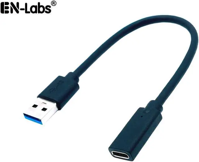 Main image of USB C Female to USB 3.0 A Male 5Gbps Cable Adapter, USB 3.0 Type A Male to USB 3.0 Type C Female Connector Converter Adapter Type C to USB A Adapter - 8inch