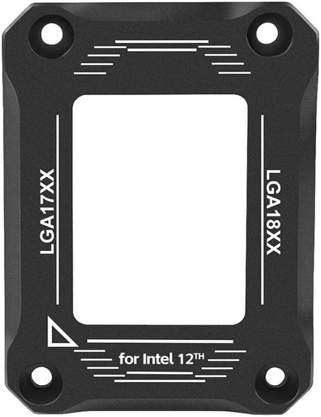  MHQJRH CPU Contact Frame for Intel 12th/13th LGA1700 Retrofit  Kit (Black) : Electronics