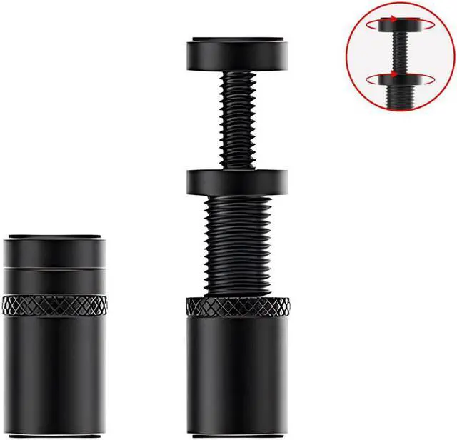 Alt view image 3 of 7 - Graphics Card GPU Holder, Anti Sag Stand Bracket Video Card Anti-Bending Magnetic Mount Brace for ATX/M-ATX/Mini-ATX Iron Case  ,1"-1.97" Height Adjustable, Black