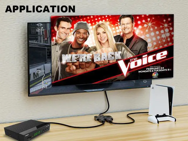 Alt view image 7 of 7 - 16K@60Hz DP 2x1 Bi-Direction Switch DisplayPort-compatible 8K@120Hz 4K@240Hz Switcher Converter for Multiple Source and Displays Video Converter