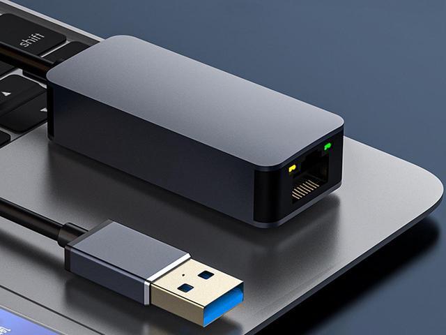 Alt view image 6 of 7 - USB to 2.5G Ethernet Adapter, USB 3.0 Type A to 2.5 Gigabit Network Adapter RJ45 LAN Converter for for Mac OS, Windows, Linux Backward Compatible with 2500/1000/100Mbps