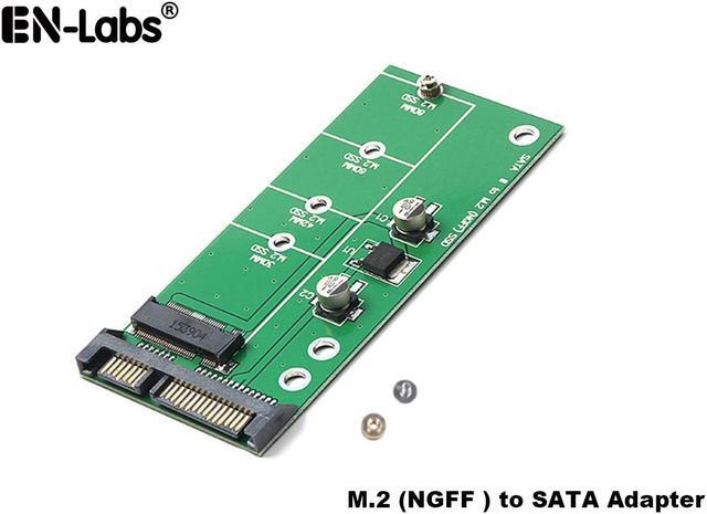 Main image of NGFF M.2 to SATA3 Adapter Card,SATA III 6Gbps to M2 SSD Converter Adapter Card Compatible with 2230/2242/2260/2280mm B-key & B+M Key SATA Bus M2 SSD