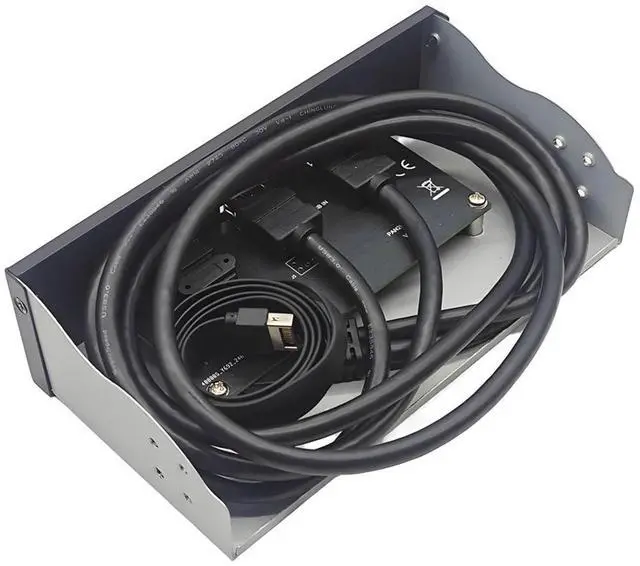 Alt view image 3 of 7 - 5.25 Inch USB-C Front Panel Hub of 20Gbps USB 3.2 Gen 2x2 Type-C and 2x USB 3.0 Ports, Motherboard USB 20-Pin & USB 3.2 Type-E Headers Required, Fits 5.25" PC Computer Case - 2ft Cable Length