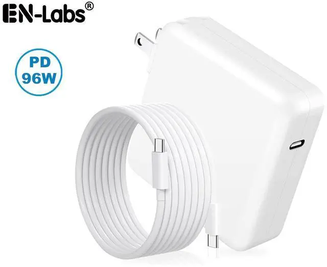 Main image of 96W USB C Wall Charger, Universal GaN III Power Supply Adapter, Replacement Foldable Fast Charger PD3.0 for MacBook Pro/Air, HP, Lenovo, Asus, Steam Deck, and All Type C Devices (6.6ft Cable )
