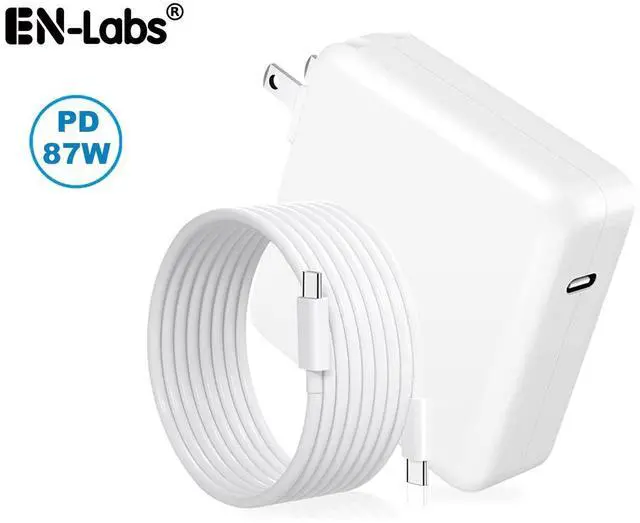 Main image of 87W USB C Wall Charger, Universal Power Delivery Charging Adapter, Replacement Foldable Fast Charger PD3.0 for MacBook Pro/Air, HP, Lenovo, Asus, Steam Deck, and All Type C Devices (6.6ft Cable )