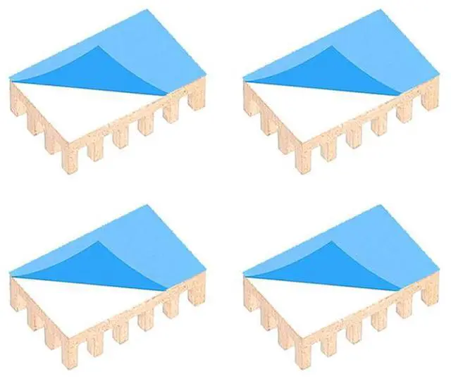 Alt view image 3 of 4 - Copper Heatsink 14x9x5mm with 2.0 W/mK Thermal Adhesive Tape Heat Sink for Motherboard ,Memory, IC Chipset Cooling Radiator - Pack of 4