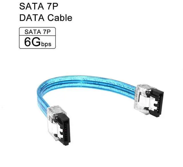 Alt view image 2 of 5 - 5 Pack 6inch SATA3 SATA III 6Gb/s Serial ATA DATA cable w/ latch Locking for Hard Drive Disk HDD / SSD,Straight to Straigth