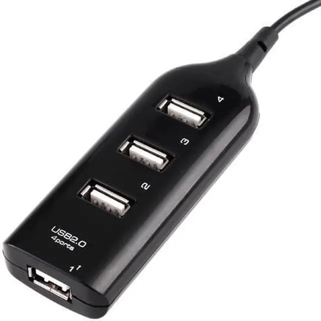 Alt view image 3 of 4 - High Speed 480Mbps 4 Port USB 2.0 Hub,USB Splitter Adapter Port For Laptop PC Computer Peripherals Accessories