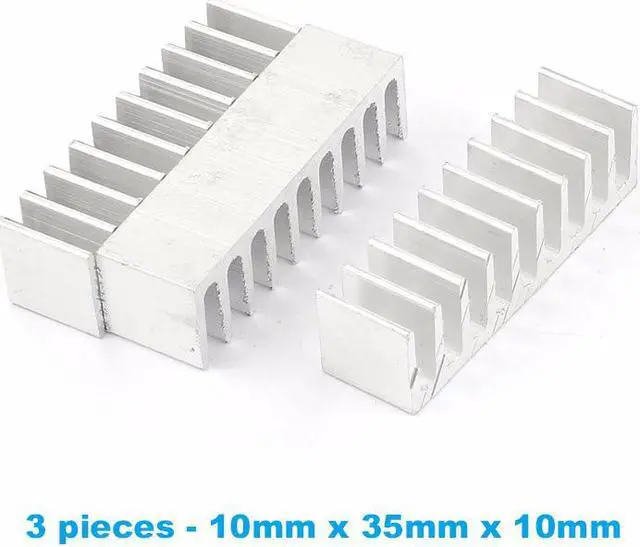Alt view image 6 of 7 - 1Set/66pcs Aluminum Heat Sink Radiator Heatsink Cooler Kit for Computer Motherboard, IC chipset,RAM,LAN Heat Dissipation