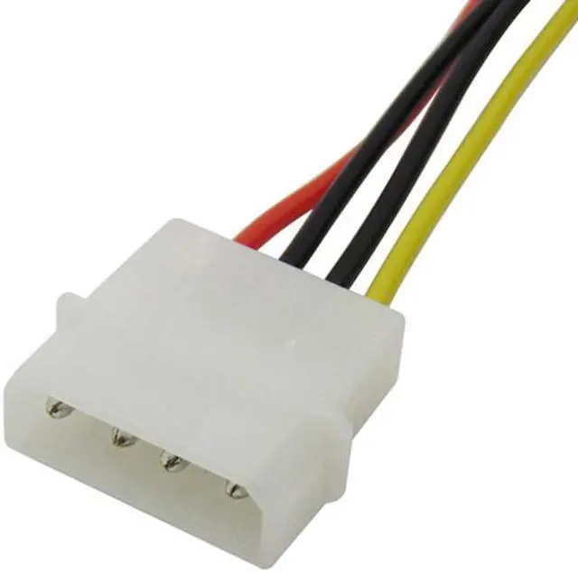 Alt view image 4 of 5 - 70CM Internal SAS 29-Pin SFF-8482 to 7-pin SATA Data Cable with 15CM Molex 4-pin LP4 Power Cable