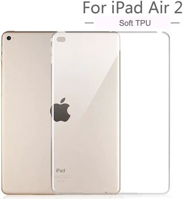 Main image of High Quality Soft TPU Tablet Case For 9.7 iPad Air 2 Transparent Crystal Clear Protective Back Cover For iPad6 iPad 6
