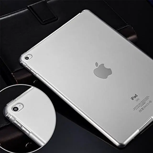 Alt view image 4 of 7 - High Quality Soft TPU Tablet Case For 9.7 iPad Air 2 Transparent Crystal Clear Protective Back Cover For iPad6 iPad 6