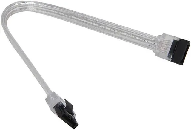 Alt view image 2 of 2 - 5 Pack 10inch SATA3 SATA III 6Gb/s Serial ATA DATA cable w/ latch Locking for Hard Drive Disk HDD / SSD,Straight to Straigth