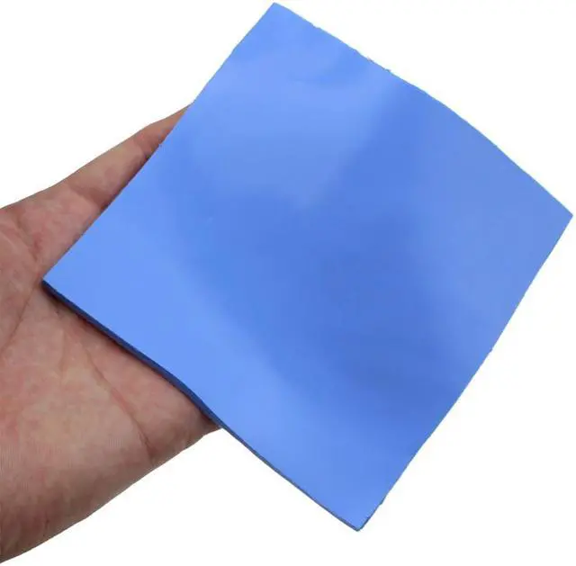 Alt view image 3 of 6 - 100mmx100mmx5.0mm GPU Northbridge IC LED Chipset Heatsink Cooling Conductive Silicone Thermal Pad,100x100x5mm w/ 3.2W/M-K