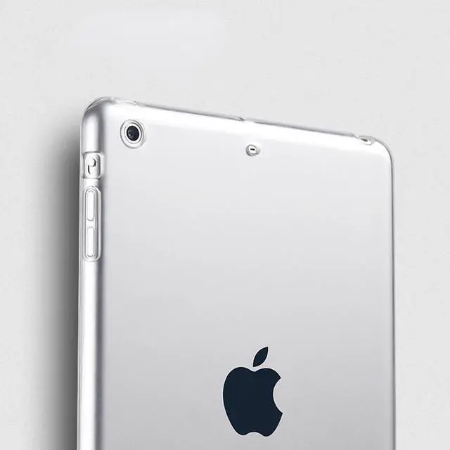Alt view image 3 of 3 - iPad Air Case,Flexible Soft Transparent TPU Rubber Back Cover for iPad Air 1 / iPad 5 Air (Not Compatible with iPad Air 2)