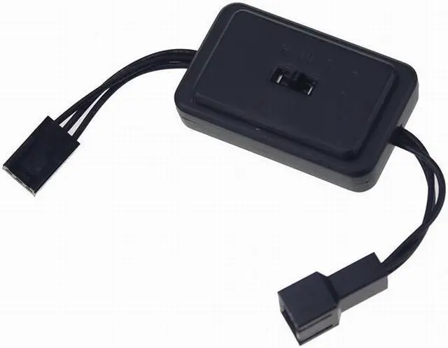 Alt view image 3 of 4 - PC CPU 12V 3 pin Cooler Fan Speed Controller,Graphics Video Card VGA Case 3pin Fan 3 Level (70%,85%,100%) Speed Switcher for Noise Reducing