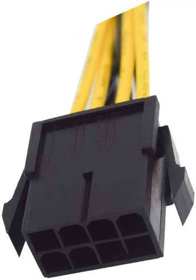 Alt view image 3 of 5 - 8 inch PC Power Supply PCI e Molex 8 pin to Dual PCIe 8pin 6+2pin PCI Express Power Splitter Cable for Bitcoin Litecoin RIG Miner