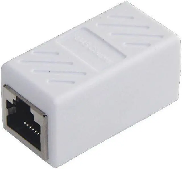 Alt view image 4 of 7 - 5 Pack RJ45 Lan Female Ethernet Network Shield SSTP Coupler Install Adapter,Cat7/Cat6A/Cat6/Cat5 E Network Cable  RJ-45 Connector Extender Plug,Black/White/Blue/Yellow/Red 5pcs/Lot