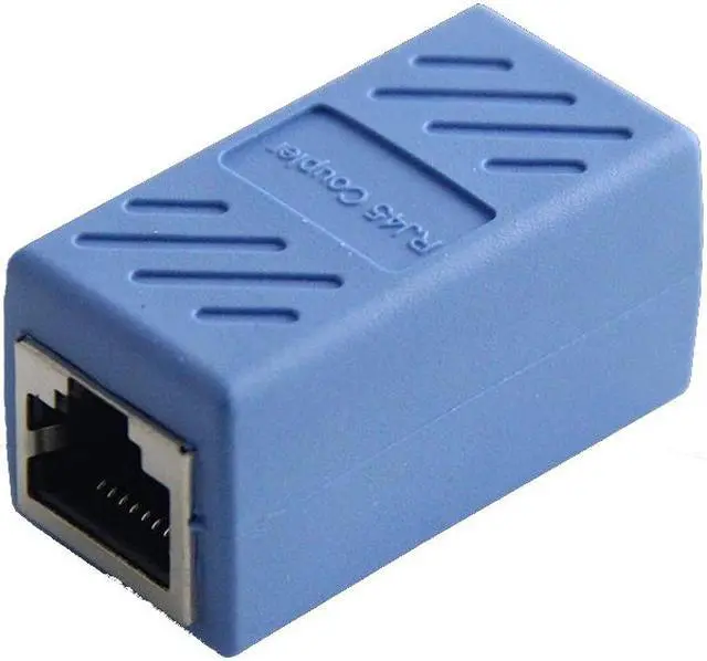 Alt view image 6 of 7 - 5 Pack RJ45 Lan Female Ethernet Network Shield SSTP Coupler Install Adapter,Cat7/Cat6A/Cat6/Cat5 E Network Cable  RJ-45 Connector Extender Plug,Black/White/Blue/Yellow/Red 5pcs/Lot
