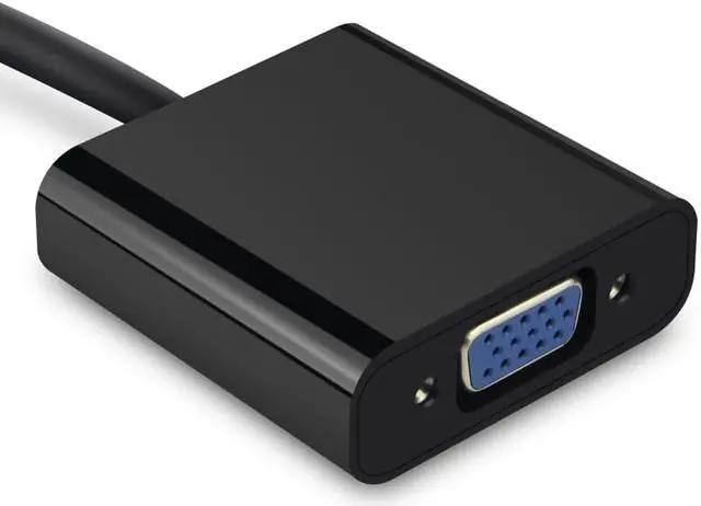 Alt view image 3 of 4 - 8 inch DisplayPort to VGA Active Adapter Converter Cable - DP to VGA Monitor Dongle - 1080p@60fps - 1920x1200