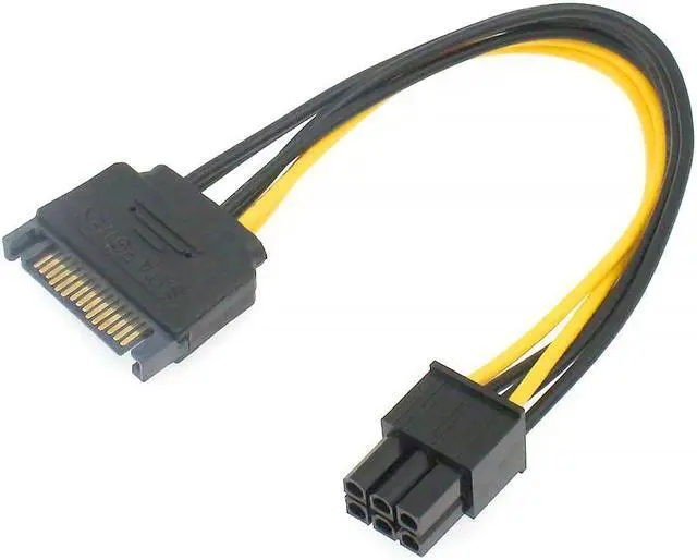 Alt view image 7 of 7 - 10 Pack EnLabs PCIe 1x to 16x PCI Express Extender Powered Riser Card,Ethereum Mining ETH GPU Riser Adapter Power by PCIe 6pin w/ 60cm USB 3.0 Extension Cable& 6-Pin PCI-E to SATA  Power Cable