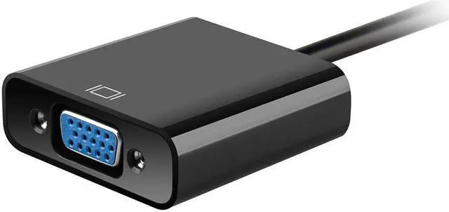 Alt view image 3 of 4 - Enlabs ADMINIHD2VGAABK Active Mini HDMI to VGA Video Converter Adapter w/ 3.5mm Audio Port & Cable for Graphics Video Card/Tablets/Cameras/Camcorders