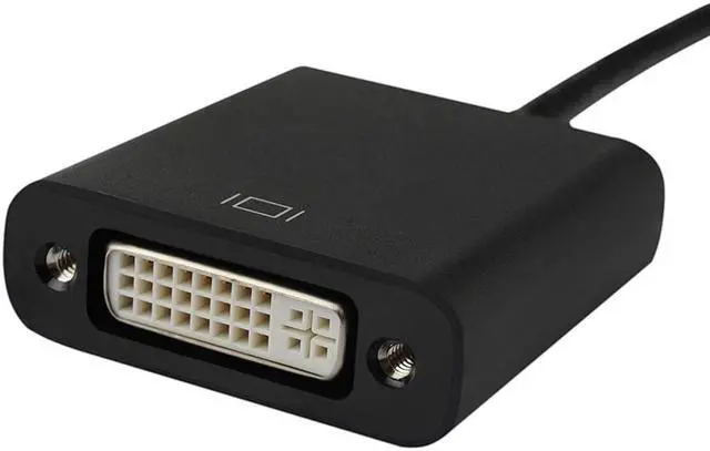 Alt view image 3 of 4 - EnLabs PSDP2DVI DisplayPort to DVI DVI-D Adapter, Gold Plated 1080p DP to DVI Passive Converter Male to Female, Compatible with Lenovo, Dell, HP and Other Brand  - 1920x1200