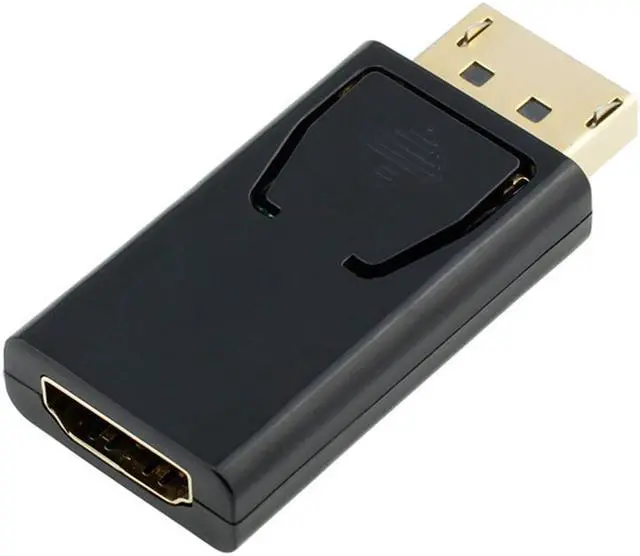 Alt view image 3 of 5 - EnLabs CNPSDP2HD Gold Plated DisplayPort to HDMI Passive Converter - Compact Connector DP to HDMI Adapter - 1920x1080P