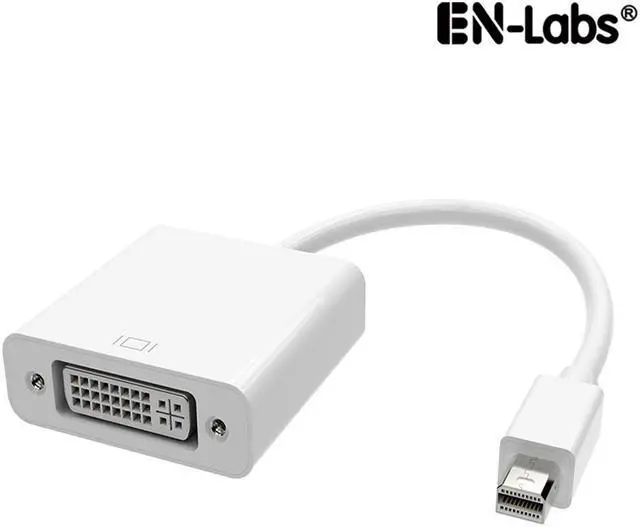 Main image of EnLabs PSMDP2DVI 1080p Thunderbolt Mini DisplayPort to DVI-D Passive Converter - Mini DP to DVI Adapter - 1920x1200 - MDP to DVI - White