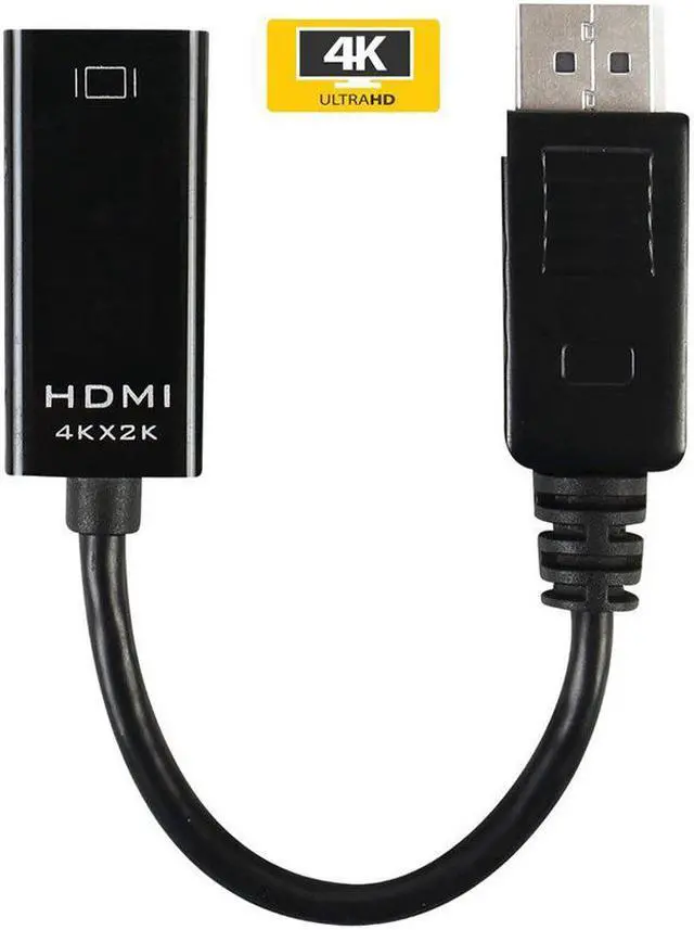 Alt view image 2 of 4 - EnLabs PSDP2HD4K DisplayPort 1.2 to HDMI 4K2K Passive Converter - DP 1.2 to HDMI Adapter - 3840x2160@30Hz - Black