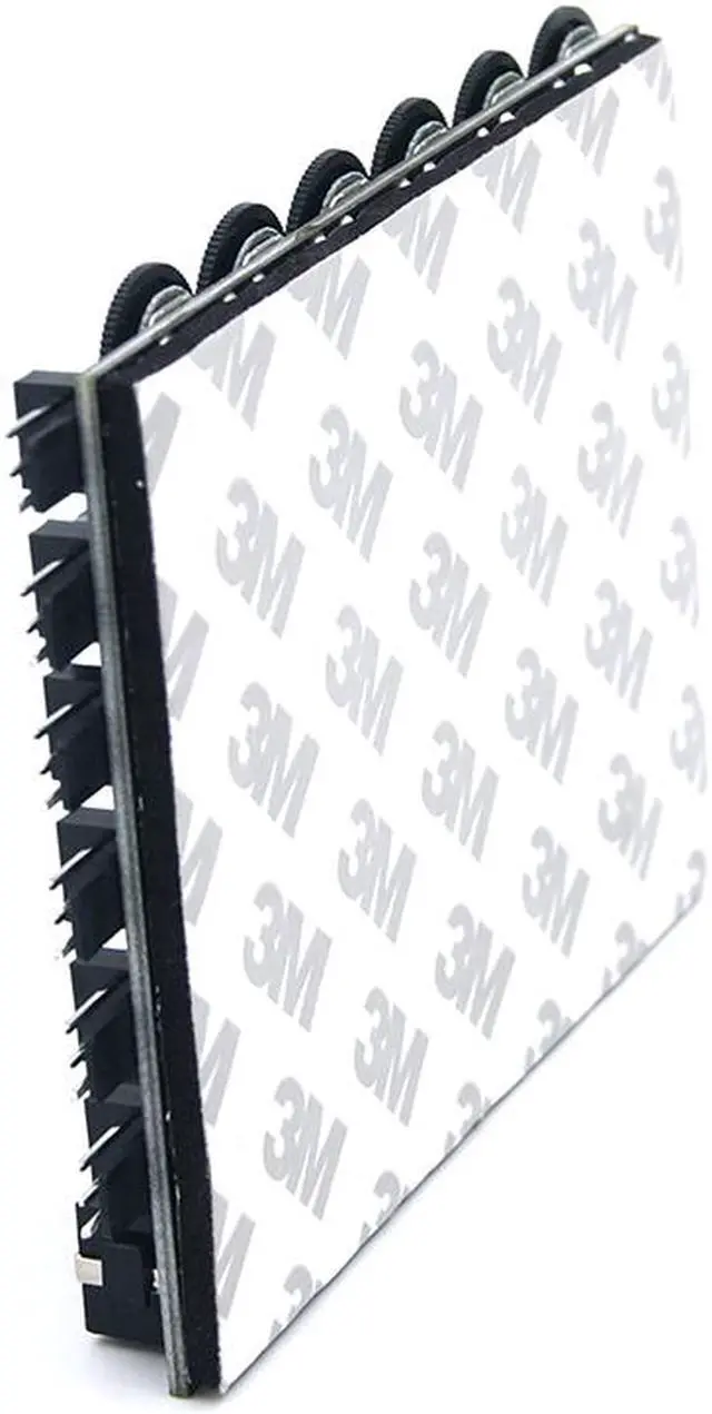 Alt view image 7 of 7 - EnLabs TX3CO6S 6 Channel 3 pin 4 pin Computer CPU Cooler Case Fan Speed Controller w/ rubber backed Tap for PC Case Internal & Mining Cooling Installation - Power by SATA 15pin