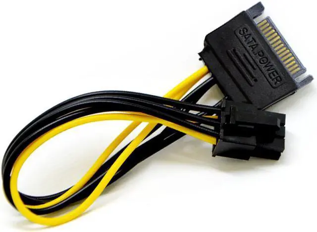 Alt view image 7 of 7 - 4 Solid Capacitors VER 006C PCIe 1x to 16x PCI Express Extender Powered Riser Card,Ethereum Mining ETH GPU Riser Adapter Power by PCIe 6pin w/ 60cm USB 3.0 Extension Cable& 6-Pin PCI-E to SATA Power C