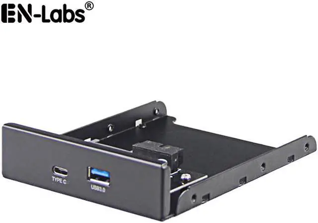 Main image of Enlabs FP35U3UCM Internal USB 3.1 Gen 1 Type C + USB 3.0 Port Hub Front Panel w/ SATA Power Connector (USB 3.0 20pin Extension Cable)