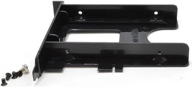 Alt view image 4 of 5 - EnLabs PCIBR25SSDKIT PCI Slot 2.5" HDD/SSD Mounting Bracket w/ 40CM SATA Data & Power Combo Cable - 2.5" HDD to PCI Slot Rear Panel  Hard Drive Adapters - Black