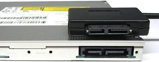 Alt view image 5 of 6 - EnLabs U32SLSATA76 USB 3.0 to 7+6 13pin 2.5 inch Slimline SATA Laptop Cd/dvd Rom Optical Drive Converter,Hard Drive Caddy Slimline SATA to USB 3.0 Adapter Cable