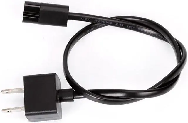 Alt view image 2 of 4 - EnLabs MSACPW50CM NEMA 1-15 Male to IEC 60320 C7 AC Adapter Power Extension Cord for Microsoft Surface Power Charger of Surface Pro 2017/ Pro 4/ Pro 3/ Pro 2, Surface 2 Tablet etc -1.64ft