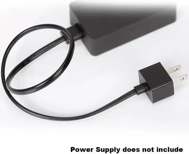 Alt view image 4 of 4 - EnLabs MSACPW50CM NEMA 1-15 Male to IEC 60320 C7 AC Adapter Power Extension Cord for Microsoft Surface Power Charger of Surface Pro 2017/ Pro 4/ Pro 3/ Pro 2, Surface 2 Tablet etc -1.64ft
