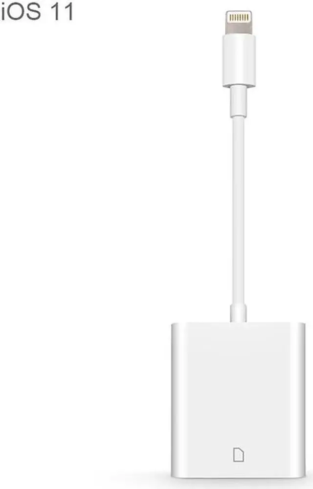 Alt view image 2 of 5 - Enlabs 8PINCRSD Lightning SD Card Camera Reader Adapter for IOS 9.2 or up to 11, Trail Game Camera Viewer for iPhone 6 / 6s / 7 / 7Plus / 8/X /iPad Mini/Air- No App is Required