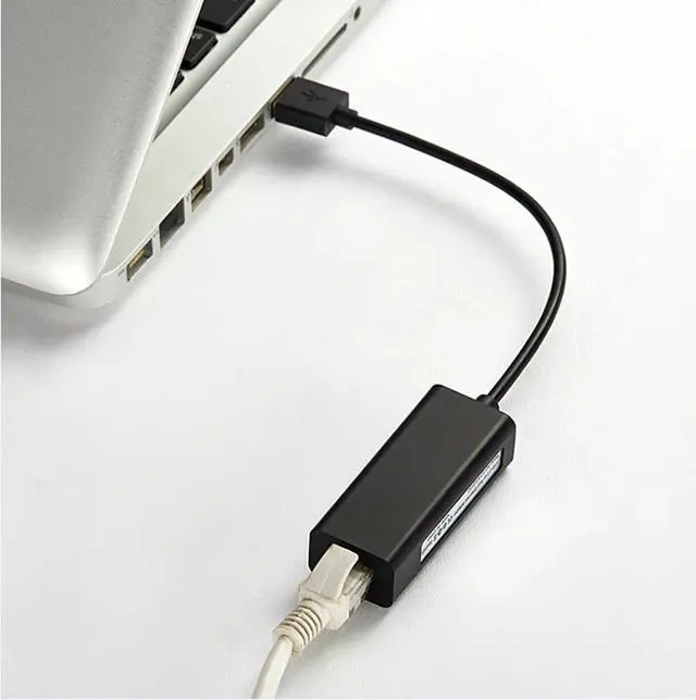 Alt view image 4 of 4 - EnLabs USB 3.0 to Network Converter, USB 3.0 to 10/100/1000 Mbps RJ45 Gigabit Ethernet LAN Network Adapter(REALTEK RTL8153 chipset, Macbook, Chromebook, Windows 8.1 and More, Plug and Play)