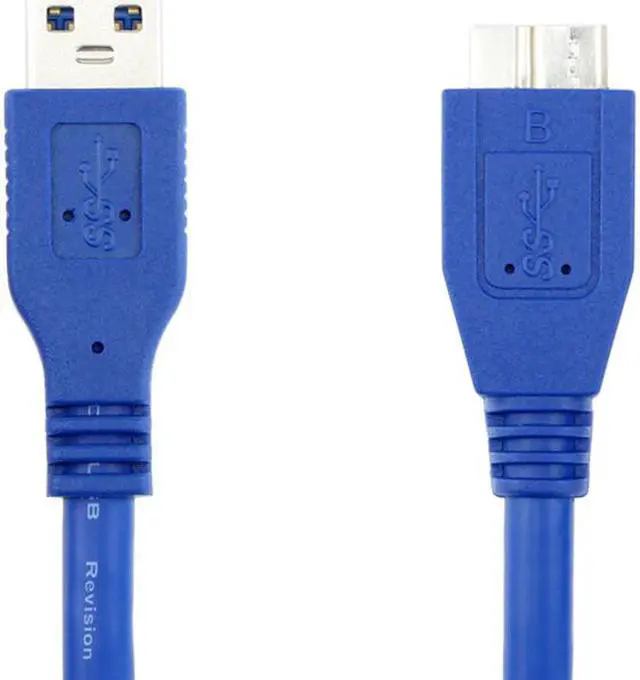 Alt view image 3 of 4 - EnLabs Micro USB Cable,USB 3.0 A-Male to Micro B Cable for Samsung Galaxy S5, Note 3, Camera, Hard Drive in Blue,1.0m/3FT