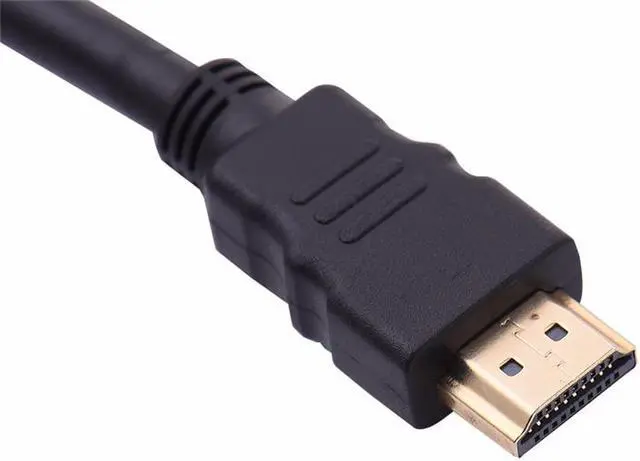 Alt view image 5 of 5 - EnLabs HD2DVIF30CM HDMI-compatible to DVI 24+5 Cable Adapter HDMI-compatible Male to DVI-D/ DVI-I Female M-F Converter Adaptor Support 1080P for HDTV LCD - 1FT - Black