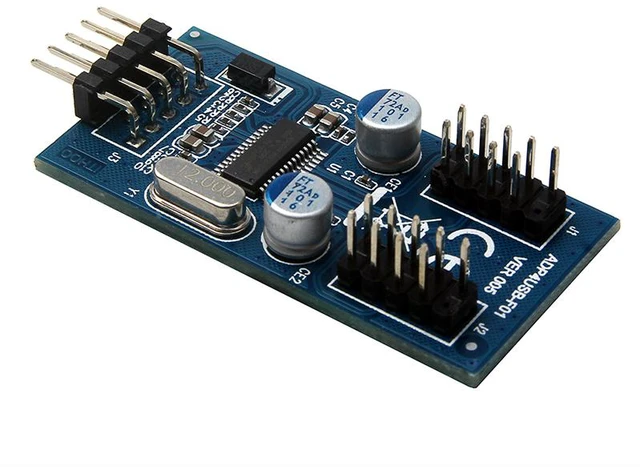 Alt view image 5 of 6 - Enlabs INU29P1X2 Motherboard USB 2.0 9pin Header 1 to 2 Extension Hub Splitter Adapter - Converter MB USB 2.0 Male to 2 Male - 30CM USB 9-pin Internal Cable