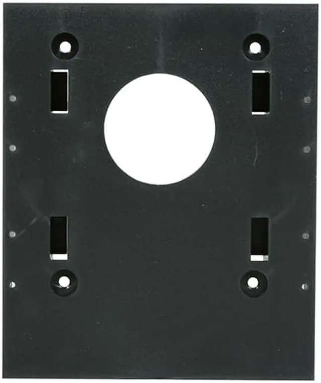Alt view image 4 of 6 - EnLabs 2X25TO35BRPL 2 bay 2.5" to 3.5" HDD/SSD Hard Disk Drive Mounting Adapter Tray Bracket Holder,Convert Any 2 x 2.5” Solid State Drive/HDD Into a 3.5 Inch Drive Bay-Black Plastic