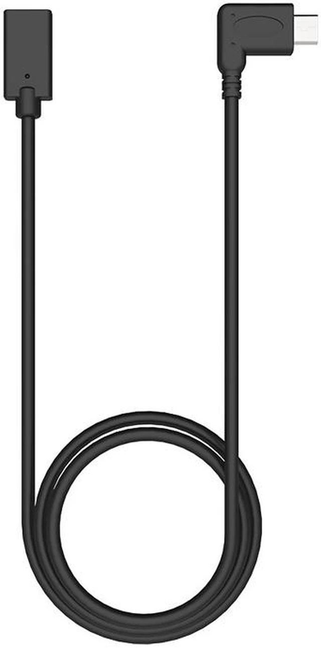 Alt view image 2 of 5 - EnLabs USB10GCMF1M90 USB Type C Male to Female Adapter,USB-C USB 3.1 Type-C Right & Left Angled 90 Degree Male to Female 3A/10Gbps Extension Cable for Laptop & Tablet & Mobile Phone - 3.3FT,Black