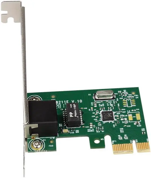 Alt view image 2 of 3 - EnLabs PCIE100MNW 10/100Mbps RJ45 Fast Ethernet LAN PCI Express / PCIE Network Adapter / PCI-e Network Controller Card w/ Full-Profile PCI Slot Cover (Realtek RTL8211 chipest)