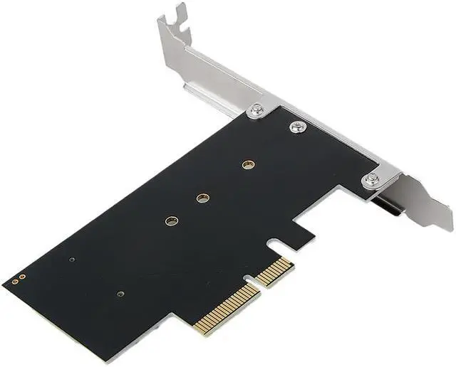 Alt view image 4 of 7 - EnLabs PCIENVMELOW NVME PCIe Adapter, M.2 NVME SSD to PCI Express 3.0 Host Controller Expansion Card with Low Profile Bracket,M.2 M-Key NVME to  PCIe X4  Adapter for PC, Support 2230 2242 2260 2280