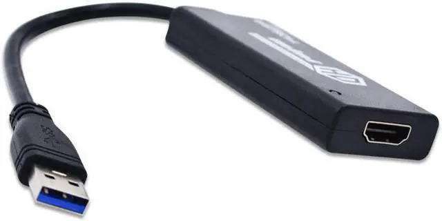 Alt view image 5 of 6 - EnLabs ADU3TOHDMI USB to HDMI Adapter, 1080P HD Audio Video Cable Converter, USB 3.0 to HDMI for Multiple Monitors, Compatible with Windows 10/8.1/8/7 (Not Support Vista,LINUX)