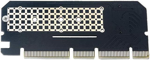 Alt view image 5 of 7 - EnLabs PCIEX16TONVME M Key M.2 PCIe NVMe SSD to PCI-e Express 3.0 x4 x8 x16 Adapter Card Converter w/ Thermal Pad, Support PCIe Channel NVMe AHCI SSD 2230 2242 2260 2280