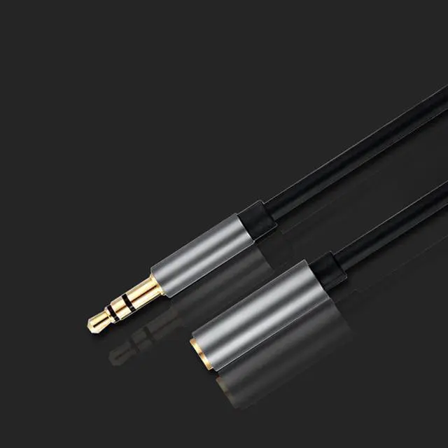 Alt view image 4 of 4 - Jack 3.5mm Audio Extension Cable for iPhone Sumsung Smartphone,Mini Jack 3 5mm Stereo to Plug AUX Cable Adapter for Headphone,Laptop,PC - 3.3ft