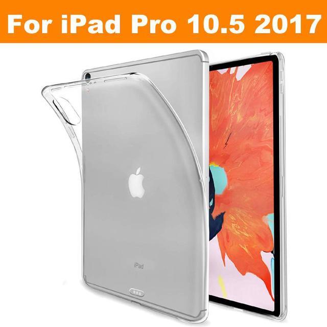 Back Case for iPad Pro 10.5 2017,Crystal Clear Soft TPU Cover for